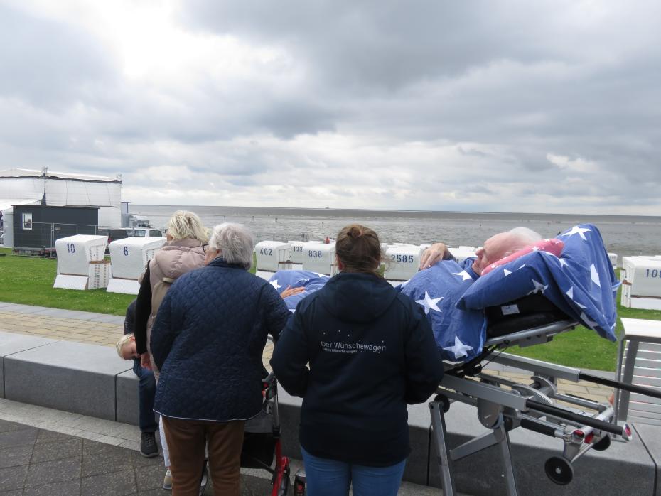 Walter auf der Büsumer Promenade